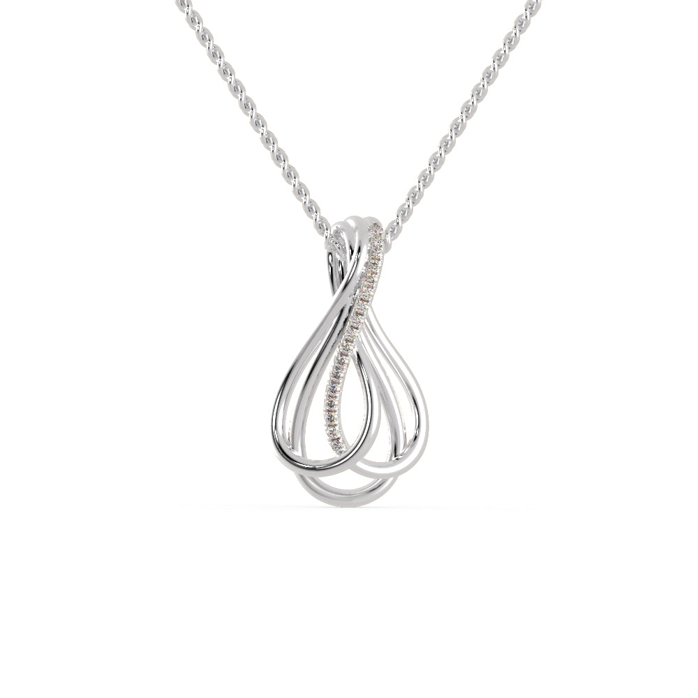 Open balloon Diamond Necklace For Women